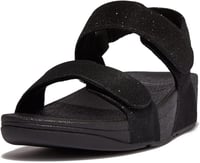 FitFlop Lulu Shimmerlux női papucs fekete 41-es méret 1