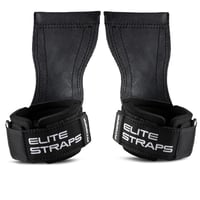 Fitgriff Elite Straps 2.0 Zdvíhacie popruhy s gumovou výstelkou – Silový tréning, kulturistika, fitness – Čierne, veľkosť M/L – Pánske a dámske popruhy na vzpieranie 1