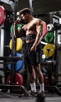 FITGRIFF Vzpieračský opasok - Tréningový opasok na kulturistiku, silový trojboj, CrossFit (Army Green, XS) 2