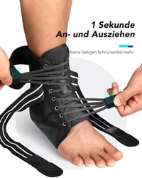 Fitomo Állítható Bokaszorító Lábfék Plantar Fasciitis Arthritis Fájdalomcsillapítás M-es méret 3