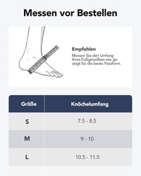 Fitomo Bokaszorító Támasztékkal Plantar Fasciitis és Sérülések Ellen 6