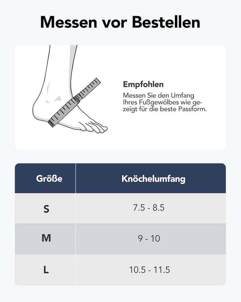Fitomo Bokaszorító Támasztékkal Plantar Fasciitis és Sérülések Ellen
