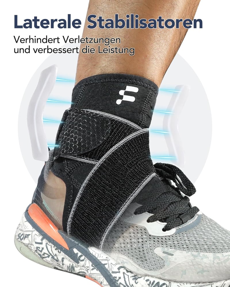 Fitomo Bokaszorító Támasztékkal Plantar Fasciitis és Sérülések Ellen