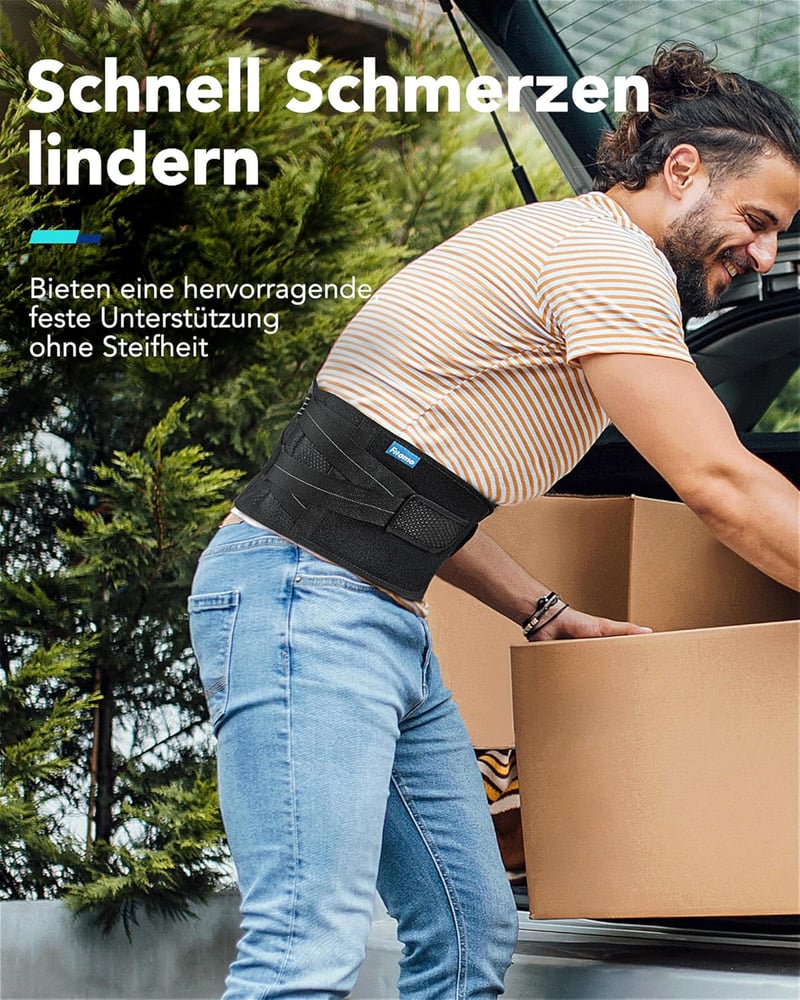 Fitomo Ortopédikus Hátfájás Támogatás Lumbális Sérv Sciatica Fájdalom Elleni Rugalmas Hátöv