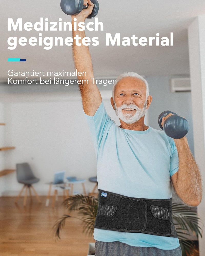 Fitomo Ortopédikus Hátfájás Támogatás Lumbális Sérv Sciatica Fájdalom Elleni Rugalmas Hátöv