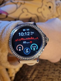 Fitoncloud Női Okosóra 1.3" HD Érintőképernyő Telefonhívás Menstruációs Ciklus SpO2 Pulzusmérő Alvásmonitor Lépésszámláló IP68 Ezüst 7