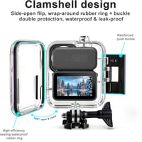 FitStill vízálló búvártok DJI Osmo Nano-hoz - 50 m mélységig, páramentesítővel, gyorskioldóval 6