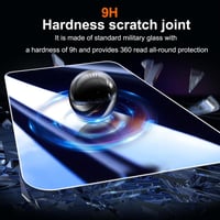 Ochranná sada na displej Fitudoos pre Samsung Galaxy Z Flip 8 – 2× mäkká TPU vnútorná fólia + 2× HD tvrdené sklo + 2× kryt na fotoaparát, bez bublín 7