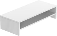 FITUEYES 2 szintes monitor állvány 54x25.5cm fehér billentyűzet tárolóval 8