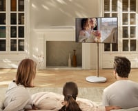 FITUEYES Mobil TV Állvány 24-48 Hüvelyk Televízióhoz Görgős Forgatható 90° Képernyő Kompakt Helytakarékos Iroda Hálószoba Nappali 8