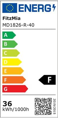 FitzMia Modern Fa LED Mennyezeti Lámpa - Távirányítós, Szabályozható Fényerő, 3 Színhőmérséklet, Memória Funkcióval Hálószobába, Nappaliba 7