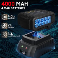 Fiutazge Akkumulátoros Levegőfúvó Makita 18V-hoz, 1050W Turbó Jet, 130000 RPM 4