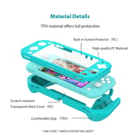 FIWWAT Nintendo Switch Lite védőtok kék, képernyővédővel és kézfogással - Für Nintendo Switch Lite 2019, Blue 5