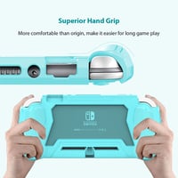 FIWWAT Nintendo Switch Lite védőtok kék, képernyővédővel és kézfogással - Für Nintendo Switch Lite 2019, Blue 4