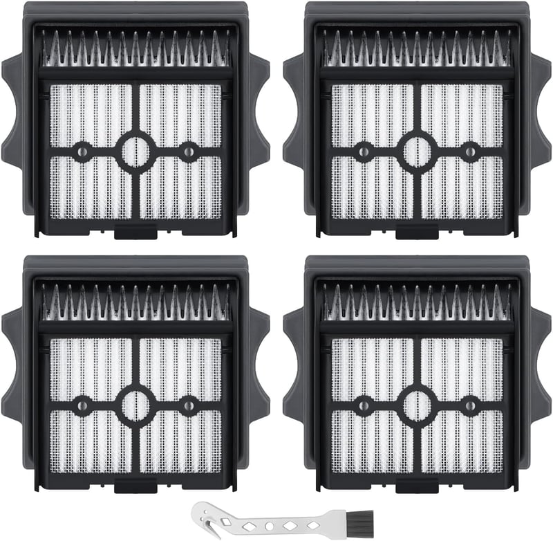Fixbetter 4 db HEPA szűrő Tineco FLOOR ONE Stretch S6 S7 porszívóhoz