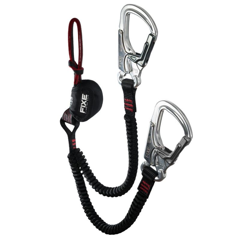 FIXE Ferratum Cinchless via ferrata szett, dupla zárású karabinerekkel, EN958:2024