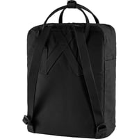 Unisex batoh pre dospelých Fjällräven Kånken, čierny, 16 l (38x27x13 cm), na turistiku aj na každodenné nosenie 5