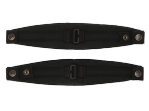 Fjallraven Kanken 23505-550 jastučići za naramenice ruksaka, unisex dodatak za zaštitu ramena, crni, jedna veličina
