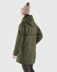 Geacă pentru femei Fjällräven Karla Hydratic - culoarea Deep Forest, mărimea M 4