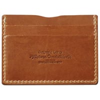 Kožené puzdro na karty Fjällräven Övik - hnedé (Leather Cognac) - 0,5x5,5x9,5 cm - unisex peňaženka 3