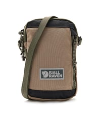 Unisex taška cez rameno Fjällräven Vardag Pocket – zelená/hlinito-hnedá, s nastaviteľným popruhom (70 – 138 cm) 1