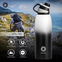 Termos din oțel inoxidabil Fjbottle cu capac magnetic - 400ml/600ml/800ml/1L/1,5L - Bidon izolat fără BPA pentru copii și sportivi 6