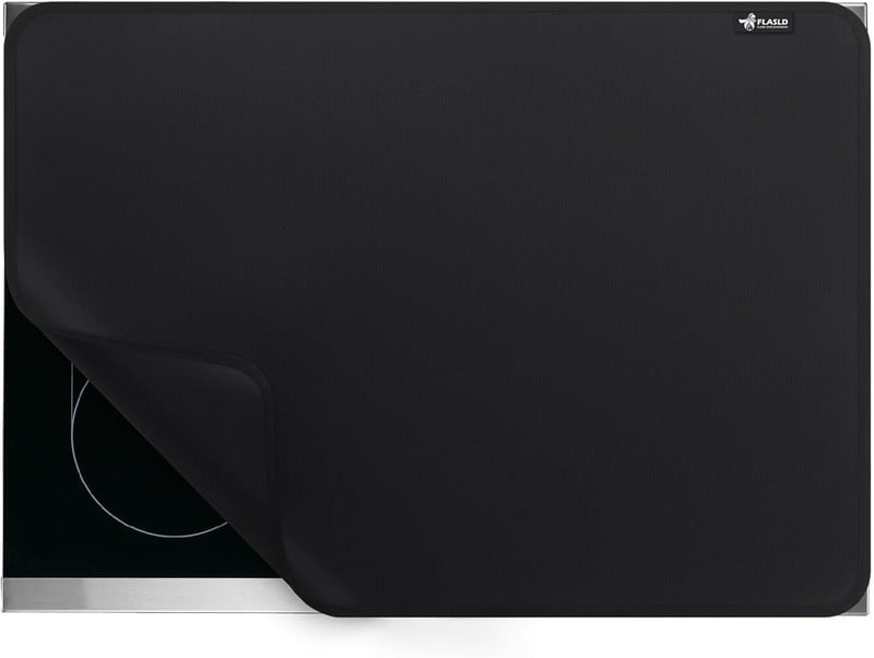 FLASLD Elektromos Tűzhely Üveg Fedő 53x70cm Hőálló Vízálló Védő