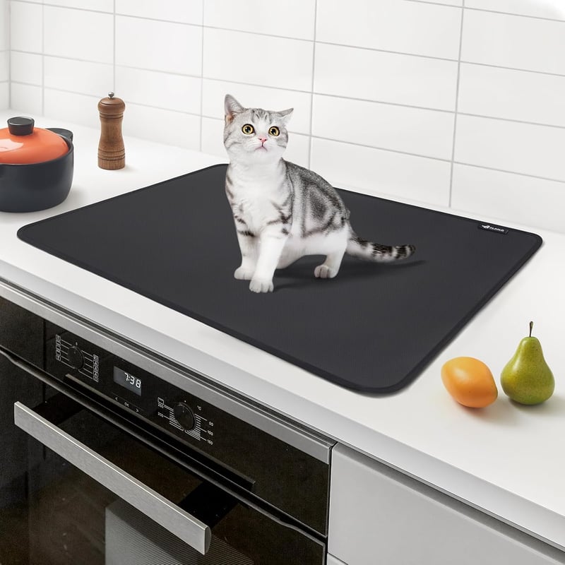 FLASLD Elektromos Tűzhely Üveg Fedő 53x70cm Hőálló Vízálló Védő