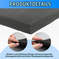 Burete universal pentru filtru de aer Flewdart 300x210x20 mm, inserție decupabilă pentru motociclete, scutere, mașini de tuns iarba, drujbe și motocultoare 3