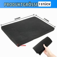Burete universal pentru filtru de aer Flewdart 300x210x20 mm, inserție decupabilă pentru motociclete, scutere, mașini de tuns iarba, drujbe și motocultoare 2