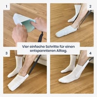 flexilife Zokni Felhúzó Segédeszköz - Prémium Minőségű Öltözködési Segítség Csípőműtét Után, Időseknek, Várandós Nőknek és Mozgáskorlátozott 3