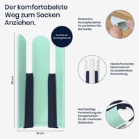 flexilife Zokni Felhúzó Segédeszköz - Prémium Minőségű Öltözködési Segítség Csípőműtét Után, Időseknek, Várandós Nőknek és Mozgáskorlátozott 2