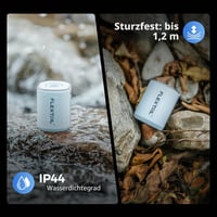 FLEXTAILGEAR elektromos hordozhato minipumpa USB tolto, újratolthető levegőfeltöltő es leeresztő légmatracokhoz úszógumikhoz vákuumtasakokho 7