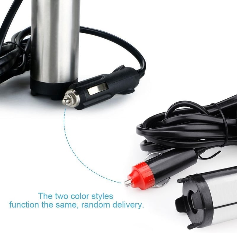 Flintronic 12V 38mm Olajszivattyú Dízel Üzemanyag Víz Szállító Szivattyú Autóhoz
