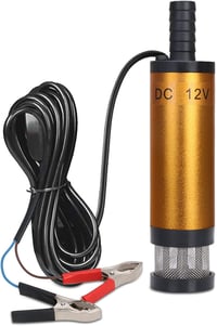 Flintronic 12V 38mm rozsdamentes acél üzemanyag- és vízszivattyú levehető szűrővel 9