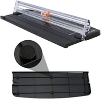Flintronic A4 Papírvágó - Hordozható Vágógép Ujjvédővel és Vezetővonallal, Fotó, Kártya és Címke Vágásához, Otthoni és Irodai Használatra 6