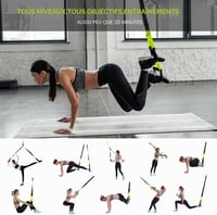 flintronic Sling Trainer szuszpenziós edzőheveder készlet állítható ajtórögzítővel 6
