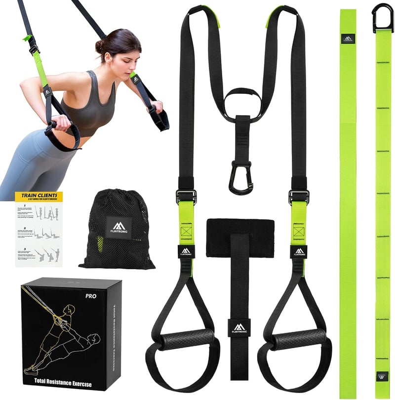 flintronic Sling Trainer szuszpenziós edzőheveder készlet állítható ajtórögzítővel