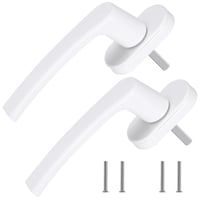 Flintronic aluminijska kvaka za prozor s dječjom zaštitom, 2 komada - duljina trna 35 mm 2