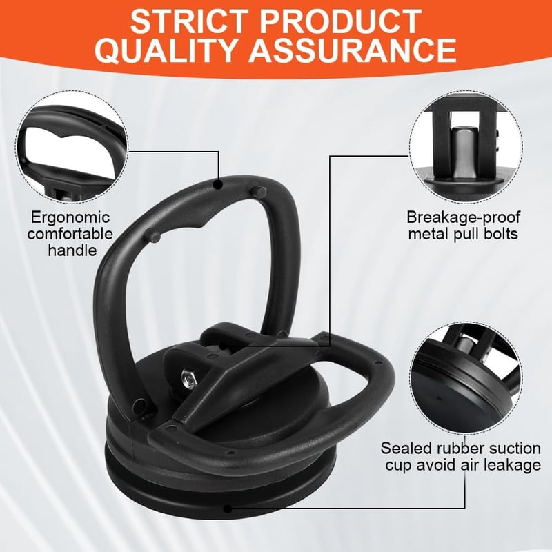Flintronic Autó Karosszéria Dent Eltávolító Vákuum Szívópofa 2db Üveg Emelő - #07 2pcs S