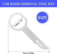 flintronic Autó Trim Ékek 4 Részes Szett, Bontó Kaparó Szerszám Belső Burkolat Eltávolításhoz - #1 4pcs-Silver 2