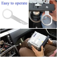 flintronic Autó Trim Ékek 4 Részes Szett, Bontó Kaparó Szerszám Belső Burkolat Eltávolításhoz - #1 4pcs-Silver 6