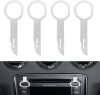 flintronic Autó Trim Ékek 4 Részes Szett, Bontó Kaparó Szerszám Belső Burkolat Eltávolításhoz - #1 4pcs-Silver 1