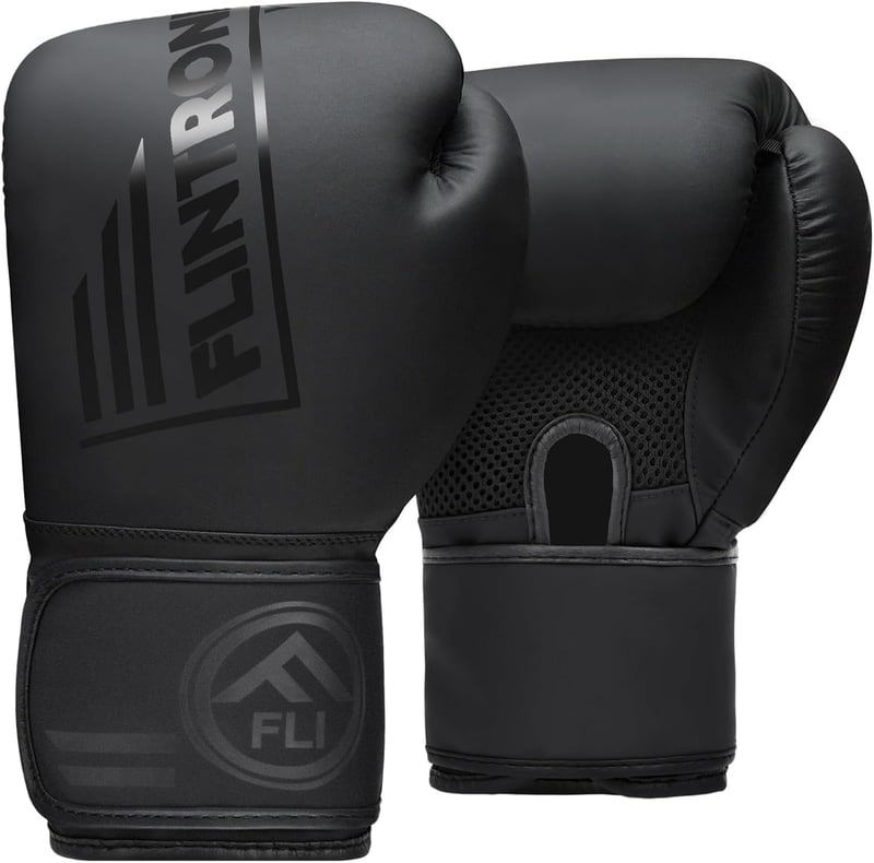 Flintronic Boxkesztyű Muay Thai MMA Kickboxing Férfi Női Edzés Sparring