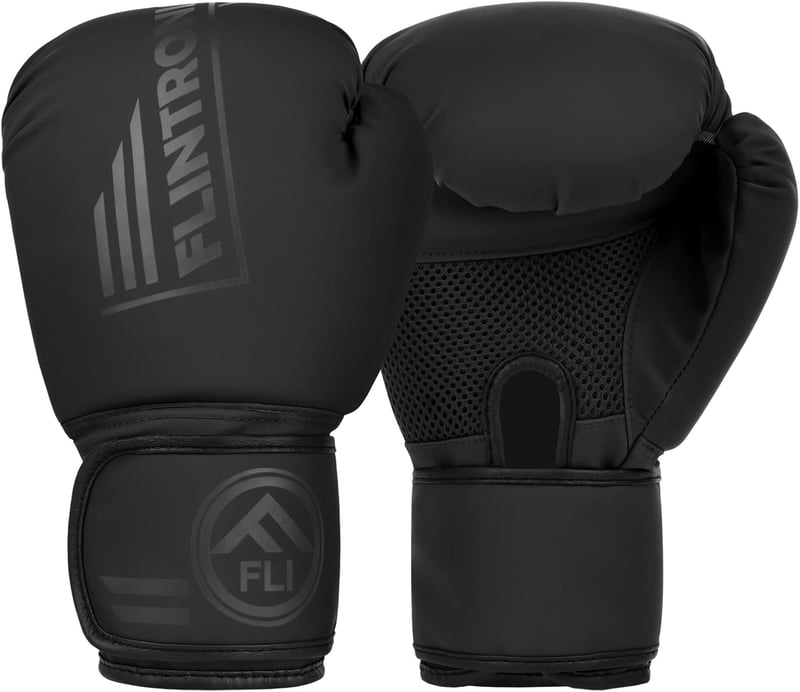 Flintronic Boxkesztyű Muay Thai MMA Kickboxing Férfi Női Edzés Sparring