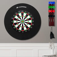 Flintronic Dartboard Védőgyűrű 45cm-es Darts Táblához, 72cm Teljes Átmérő 6
