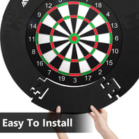 Flintronic Dartboard Védőgyűrű 45cm-es Darts Táblához, 72cm Teljes Átmérő 4