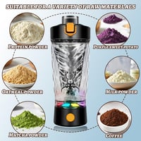 flintronic Elektromos Protein Shaker 650ml USB-C Töltéssel BPA-Mentes 8
