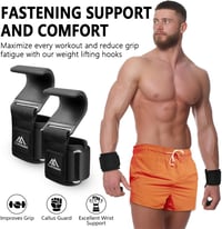 flintronic Erőemelő Szalagok Bőr Edzéshez, 8mm Neoprén Párnázás Testépítéshez - Black-2 pieces (Upgarde padding wide 6.7 cm) 3