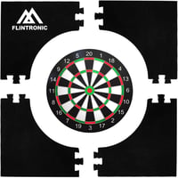 flintronic EVA darts tábla védő keret 45 cm-es dartboardhoz, összátmérő 72 cm, könnyű védőgyűrű, hátfalra illesztve 1